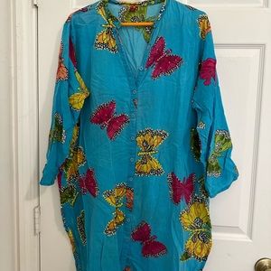 Comfortable cotton dress free size